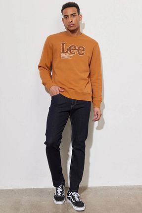 شلوار جین سرمه ای مردانه پاچه ساده Lee - کد 772068157