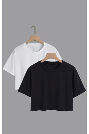 تیشرت مشکی زنانه سایز بزرگ DAXİS Sportwear Company - کد 827315467