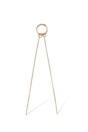 گوشواره طلا صورتی زنانه 14 عیار Piano Jewellery - کد 100437571