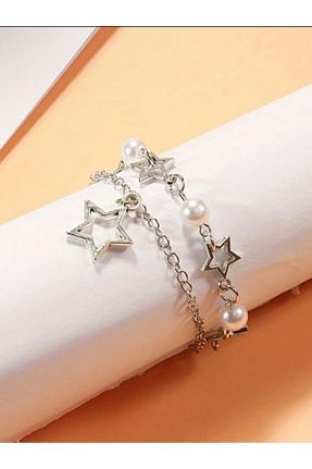 دستبند مروارید سفید bohemian takı tasarim - کد 841049345