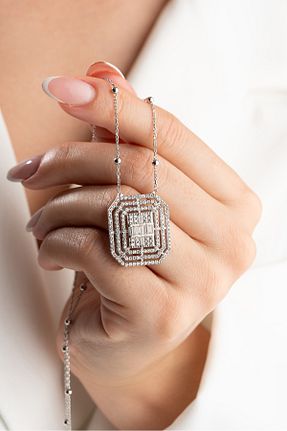 گردنبند نقره زنانه 925 عیار Silvano Jewelry - کد 853782550
