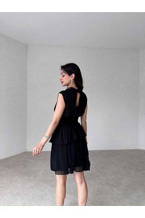 لباس مشکی زنانه بافتنی MODA DURAĞI - کد 853557290