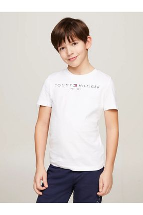 تیشرت اسپرت طلائی بچه گانه رگولار Tommy Hilfiger - کد 853379736