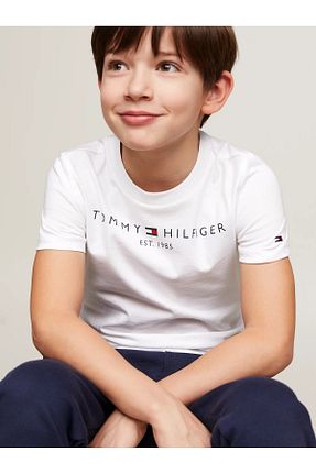 تیشرت اسپرت طلائی بچه گانه رگولار Tommy Hilfiger - کد 853379736