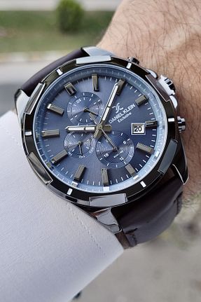 ساعت مچی طوسی مردانه 41-45 میلی متر Daniel Klein - کد 853420307
