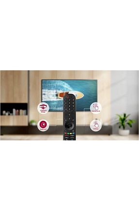 کنترل از راه دور طوسی LG - کد 202444954