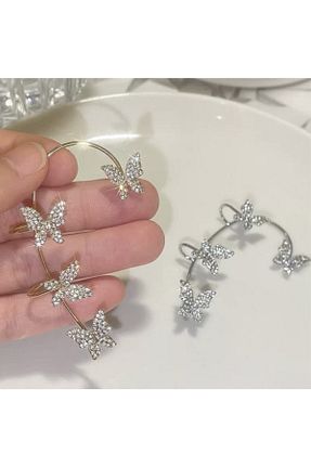 گوشواره جواهر طلائی زیرکن gagistore - کد 251835040