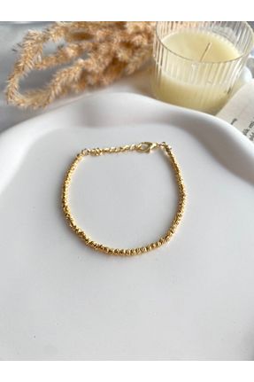 دستبند استیل (فولاد) طلائی زنانه استیل (فولاد) Galaxy - کد 853542549