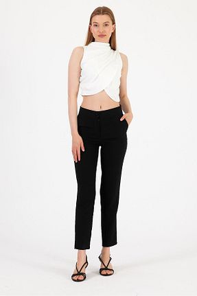 بلوز سفید زنانه ساده Bebe - کد 834065994