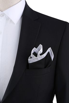 دستمال جیبی سفید مردانه میکروفیبر La Pescara - کد 221928785