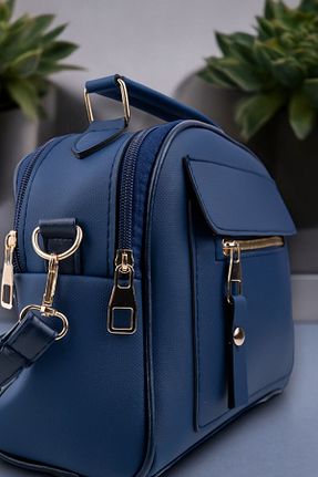 کیف دوشی سرمه ای زنانه چرم مصنوعی LNR POLO - کد 811365632