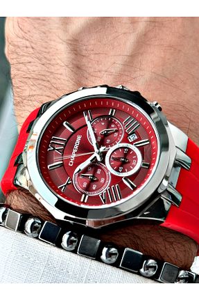 ساعت مچی قرمز مردانه 46-50 میلی متر Chaperone - کد 853564558