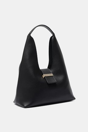 کیف دوشی مشکی زنانه چرم مصنوعی Black Ribbon - کد 68114016