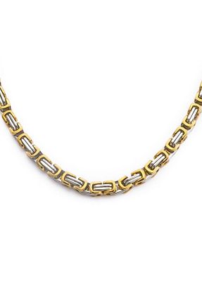 گردنبند استیل ( فولاد ) سفید زنانه استیل ضد زنگ neslyaccessories - کد 839139273