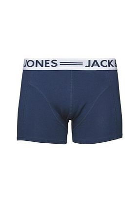 باکسر سرمه ای مردانه چاپی Jack & Jones - کد 821867394