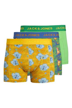 باکسر زرد مردانه Jack & Jones - کد 828407780