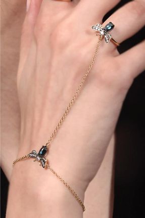 شاهمران طلا صورتی 14 عیار Piano Jewellery - کد 107323666