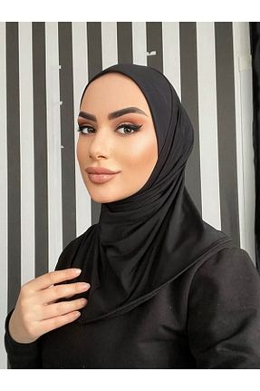 شال مشکی زنانه پنبه ای Organic Scarfs - کد 746642261