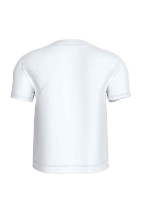 تیشرت سفید زنانه Fitted Calvin Klein - کد 853724266