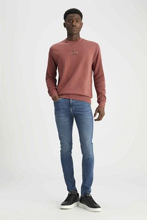 پلیور بنفش مردانه ساده Calvin Klein - کد 852754777