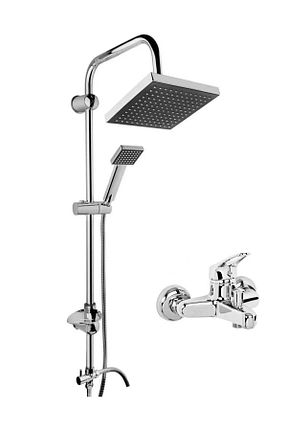 شیرآلات حمام کروم Qerhome - کد 81239449