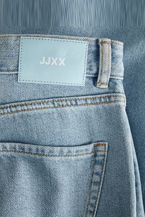 شلوار جین آبی زنانه پاچه ساده Jack & Jones - کد 843420855