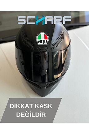کلاه ایمنی موتور سواری طوسی یدکی کلاه کاسک موتور سواری scharf - کد 853901755