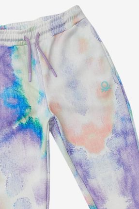 پائین تنه گرمکن اسپرت بنفش بچه گانه Ter Tutmayan United Colors of Benetton - کد 772162706