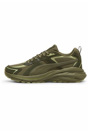 کفش اسنیکر سبز زنانه بند دار Puma - کد 853626230