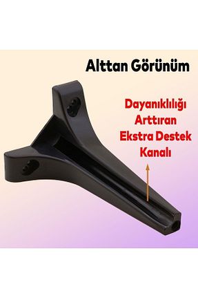 پایه مبل مشکی Badem10 - کد 467349074