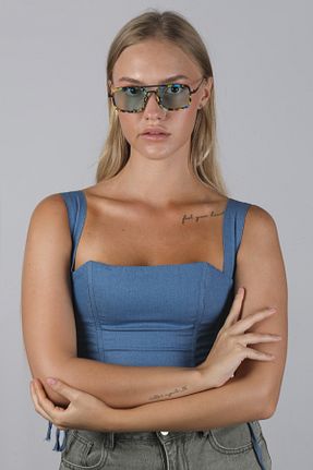 عینک آفتابی سبز زنانه UV400 Angel Eyes - کد 683912779