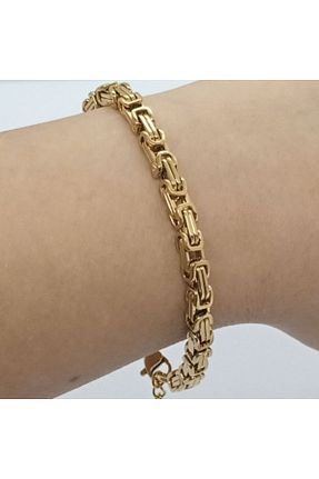 دستبند استیل (فولاد) طلائی زنانه استیل (فولاد) Ödül Moda - کد 853822902