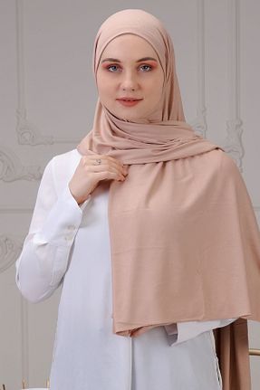 شال صورتی زنانه ویسکون Moda Ferin - کد 226004596