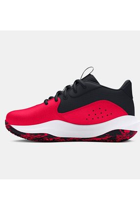 کفش بسکتبال قرمز بچه گانه پارچه ای Under Armour - کد 853932504