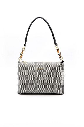 کیف دستی نارنجی زنانه سایز متوسط Silver Polo - کد 66443319