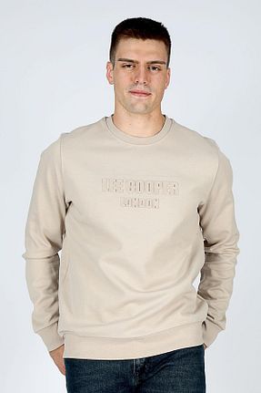 سوئیشرت بژ مردانه چاپی Lee Cooper - کد 853861337