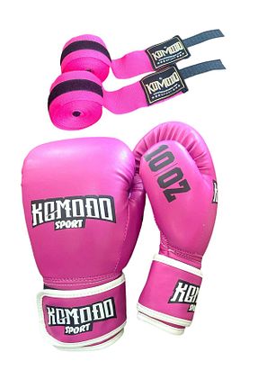 دستکش بوکس صورتی بچه گانه KOMODO SPORT - کد 853880128