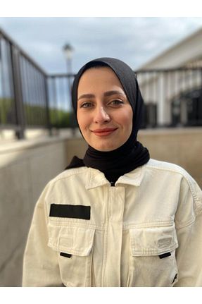 شال مشکی زنانه ویسکون Hürremist - کد 136407780