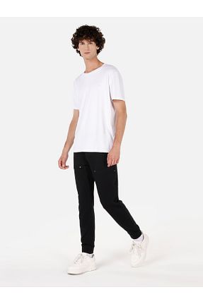 شلوار کرمگن مشکی مردانه بدون جیب Colin’s - کد 853901192