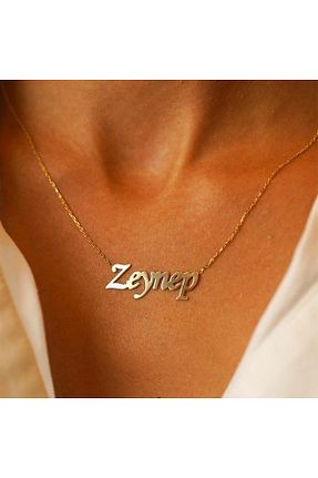 گردنبند نقره طلائی زنانه 925 عیار Lymited - کد 850060826