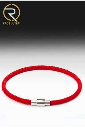 دستبند جواهر قرمز زنانه استیل (فولاد) Crc Bijuteri - کد 853267630