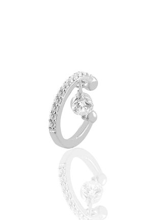 گوشواره غضروفی نقره Söğütlü Silver - کد 76583779