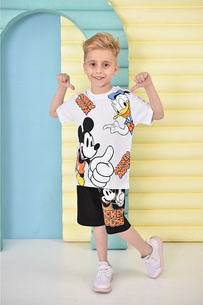 ست بالاتنه و پائین تنه سفید بچه گانه بافتنی LİLLYPİCCA - کد 692772089