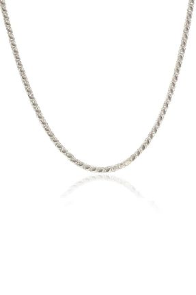 گردنبند نقره سفید زنانه 925 عیار Söğütlü Silver - کد 2393786
