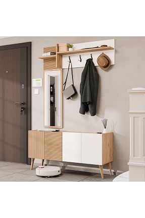 قفسه کت رنگی Suntalam Mezza - کد 854056735