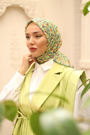 روسری مشکی پنبه ای Silk Home - کد 854058171