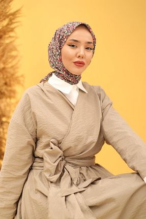 روسری بنفش پنبه ای Silk Home - کد 854056499