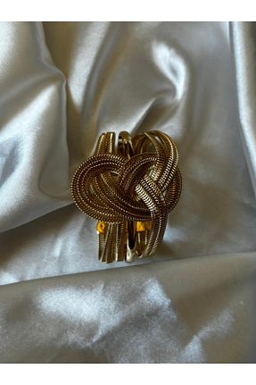 دستبند استیل (فولاد) طلائی زنانه استیل (فولاد) SeaShine Accessories - کد 854072252