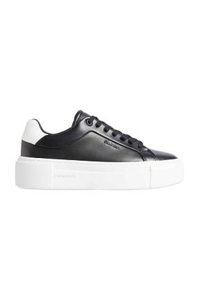 کفش اسنیکر مشکی زنانه چرم اصل Calvin Klein - کد 853724481