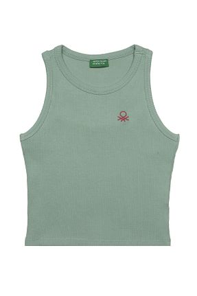 تیشرت سبز بچه گانه اسلیم فیت United Colors of Benetton - کد 794858945